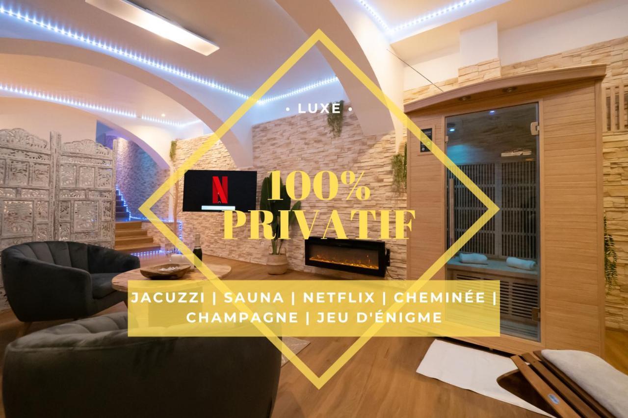 Le Spa De La Cathedrale - Jacuzzi - Sauna - Champagne - Netflix - Wifi Троа Екстериор снимка